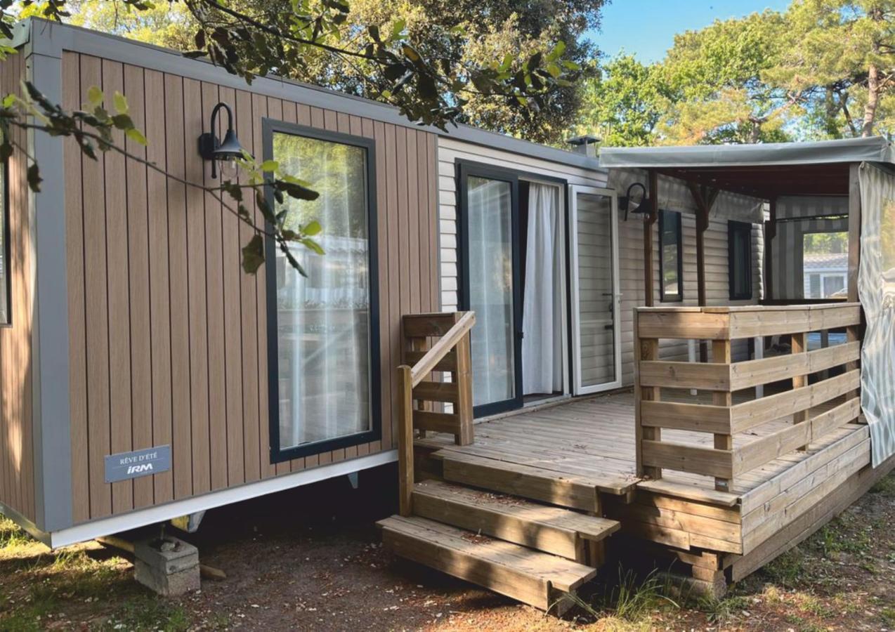 Grand Mobile-Home 45M2 Au Calme Et Au Bord De Mer Saint-Brévin-les-Pins Buitenkant foto